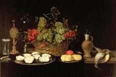 Still Life with Oysters-Frans Ykens-Premier Image Canvas