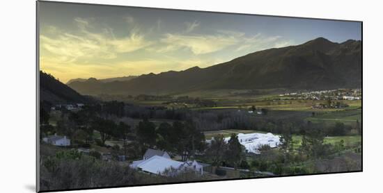 Franschhoek, Western Cape, South Africa, Africa-Ian Trower-Mounted Photographic Print