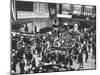 Frantic Day at the New York Stock Exchange During the Market Crash-Yale Joel-Mounted Photographic Print