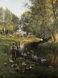 By the River, Apperup-Frants Henningsen-Giclee Print