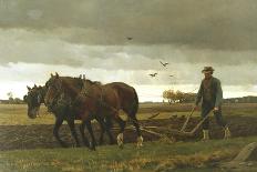 The Ploughman, 1880-Frants Henningsen-Giclee Print