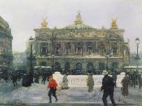 The Opera in Paris-Frantz Charlet-Framed Giclee Print