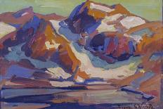 Sierra Mountains-Franz Arthur Bischoff-Giclee Print