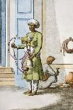 Man Smoking a Hookah of Hashish or Opium-Franz Balthazar Solvyns-Giclee Print