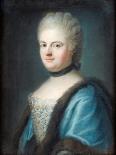 Portrait of Marie Leszczynska, Queen of France (1703-176)-Franz Bernhard Frey-Giclee Print