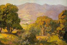 Jeweled Colored Hills-Franz Bischoff-Art Print