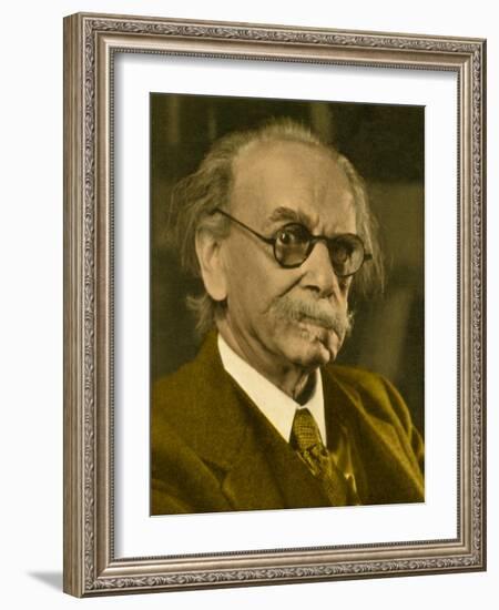 Franz Boas, German-American Anthropologist-Science Source-Framed Giclee Print