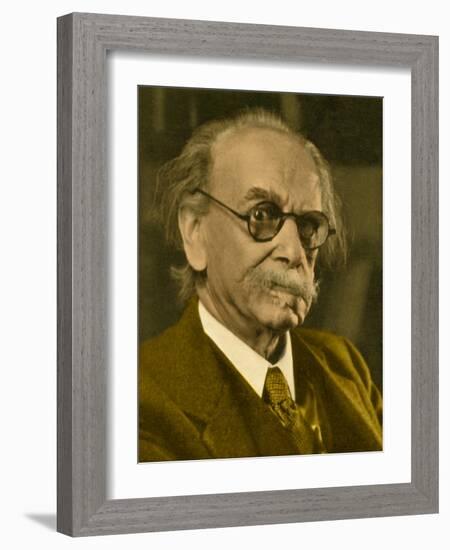 Franz Boas, German-American Anthropologist-Science Source-Framed Giclee Print