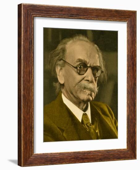 Franz Boas, German-American Anthropologist-Science Source-Framed Giclee Print