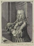 Francesco Ma Veracini, Engraved by J. June (Fl.C.1740-70), 1744-Franz Ferdinand Richter-Giclee Print