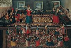 A Scene from the Turkish Harem, Second Half of the 17th C-Franz Georg Hörmann-Giclee Print