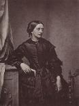 Clara Schumann, German Pianist and Composer, 19th Century-Franz Hanfstaengl-Giclee Print