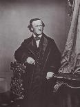 Portrait of Richard Wagner (1813-1883), German composer 1871 Digital colouring-Franz Hanfstaengl-Giclee Print