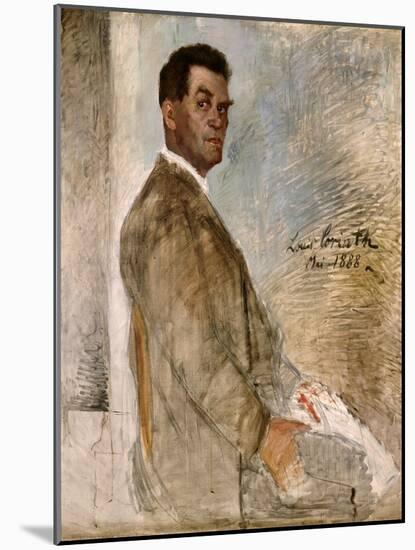 Franz Heinrich Corinth, the Artist's Father, 1888-Lovis Corinth-Mounted Giclee Print