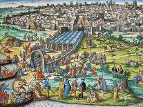 View of Marseille in the 16th Century-Franz Hogenberg-Framed Giclee Print