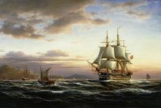 Shipping on the Bosphorus-Franz Johann Wilhelm Hunten-Giclee Print