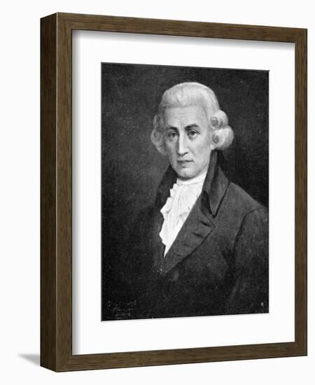 Franz Joseph Haydn, (1732-1809), leading composer of the Classical period, 1909. Artist: Unknown-Unknown-Framed Giclee Print