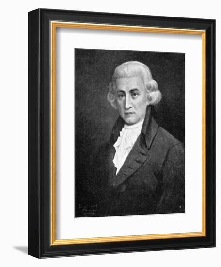 Franz Joseph Haydn, (1732-1809), leading composer of the Classical period, 1909. Artist: Unknown-Unknown-Framed Giclee Print