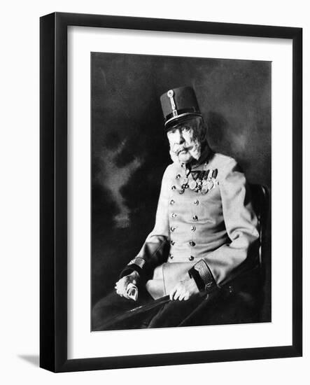 Franz Joseph I, Emperor of Austria, King of Hungary-null-Framed Art Print