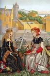 St Catherine and St Agnes, 15th Century-Franz Kellerhoven-Giclee Print