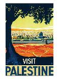 Visit Palestine-Franz Kraus-Stretched Canvas