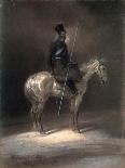 Cossack on Horseback, 1837-Franz Kruger-Framed Giclee Print