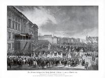 Parade at the Opera Place, Berlin, (Detail), C1817-1857-Franz Kruger-Framed Giclee Print