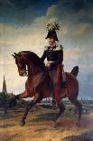 Equestrian Portrait of Emperor Alexander I, (1777-182), 1837-Franz Kruguer-Framed Giclee Print