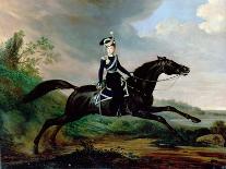 Equestrian Portrait of Emperor Alexander I, (1777-182), 1837-Franz Kruguer-Giclee Print