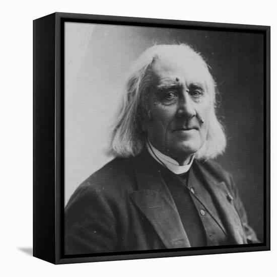 Franz Liszt, Hungarian Composer and Pianist, 1886-Felix Nadar-Framed Premier Image Canvas