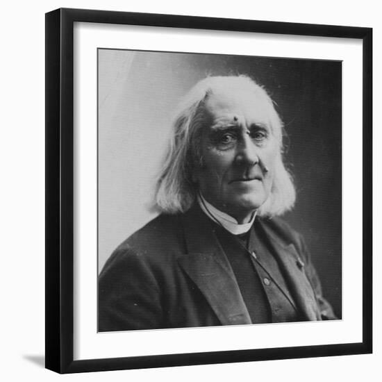 Franz Liszt, Hungarian Composer and Pianist, 1886-Felix Nadar-Framed Giclee Print