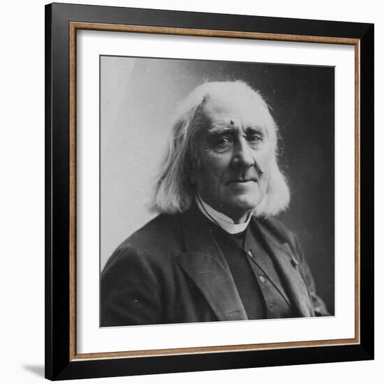 Franz Liszt, Hungarian Composer and Pianist, 1886-Felix Nadar-Framed Giclee Print