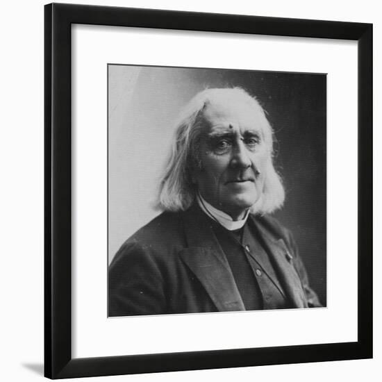 Franz Liszt, Hungarian Composer and Pianist, 1886-Felix Nadar-Framed Giclee Print