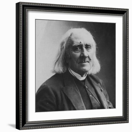 Franz Liszt, Hungarian Composer and Pianist, 1886-Felix Nadar-Framed Giclee Print