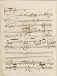 Title Page of Score for Symphony Ideal for Large Orchestra-Franz Liszt-Giclee Print
