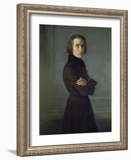 Franz Liszt-Henri Lehmann-Framed Giclee Print