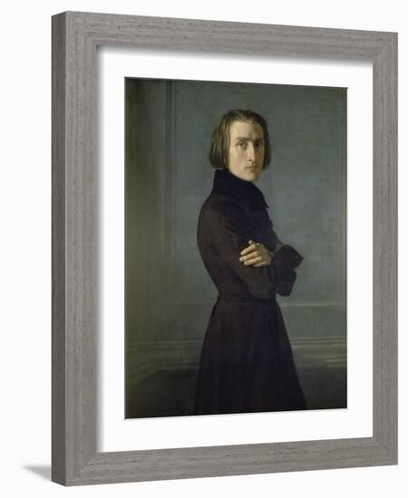 Franz Liszt-Henri Lehmann-Framed Giclee Print