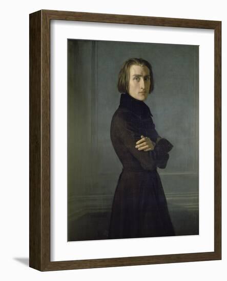 Franz Liszt-Henri Lehmann-Framed Giclee Print