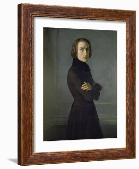 Franz Liszt-Henri Lehmann-Framed Giclee Print