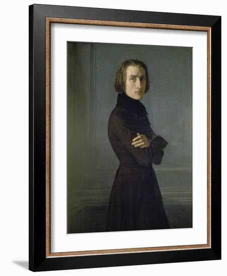 Franz Liszt-Henri Lehmann-Framed Giclee Print