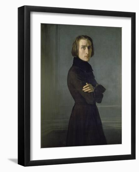 Franz Liszt-Henri Lehmann-Framed Giclee Print