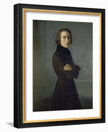 Franz Liszt-Henri Lehmann-Framed Giclee Print