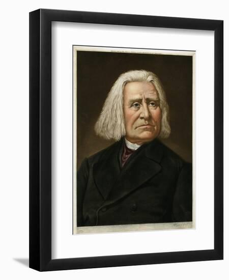 Franz Liszt-null-Framed Premium Giclee Print