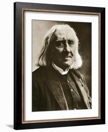 Franz Liszt-Nadar-Framed Giclee Print