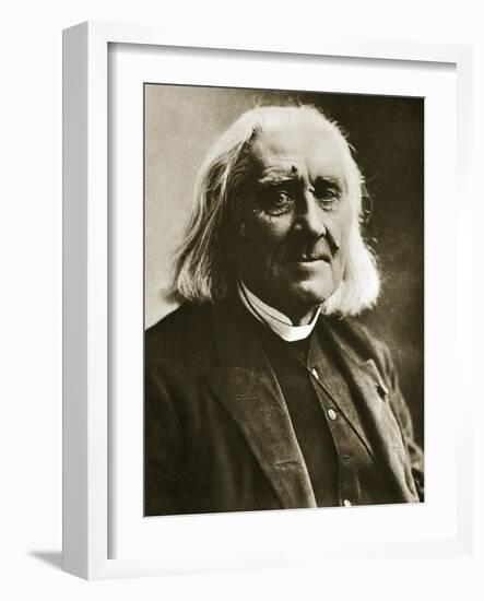 Franz Liszt-Nadar-Framed Giclee Print