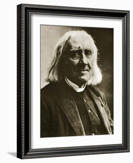 Franz Liszt-Nadar-Framed Giclee Print