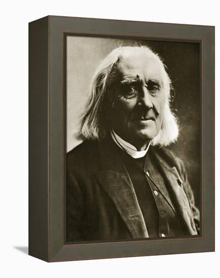 Franz Liszt-Nadar-Framed Premier Image Canvas