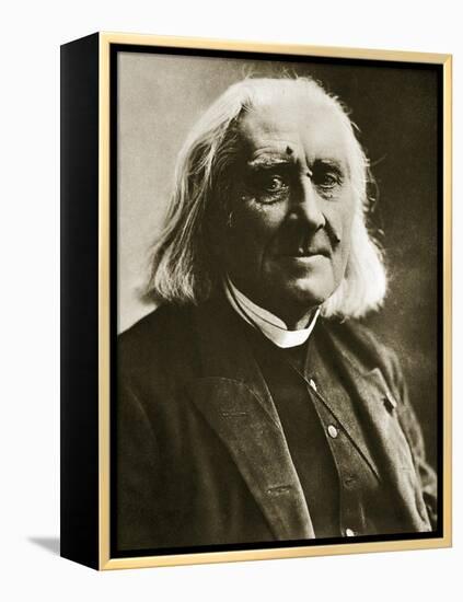 Franz Liszt-Nadar-Framed Premier Image Canvas