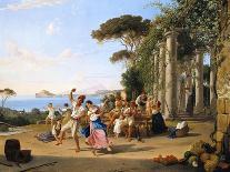 Villa Malta, Rome, about 1840-Franz Ludwig Catel-Giclee Print