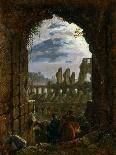 The Colosseum by Moonlight, C.1826-30-Franz Ludwig Catel-Giclee Print